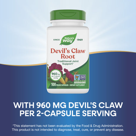 <{%MAIN3_12350%}>Nature's Way® | Devil's Claw Root