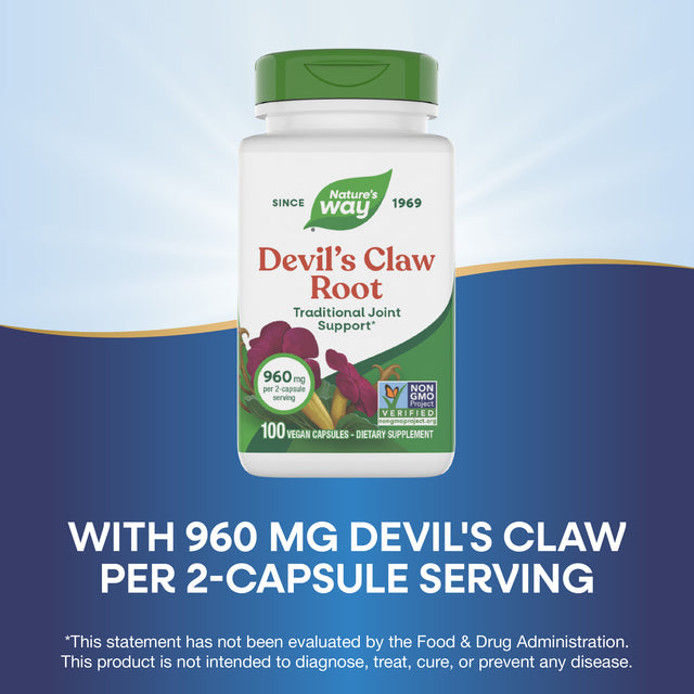 <{%MAIN3_12350%}>Nature's Way® | Devil's Claw Root