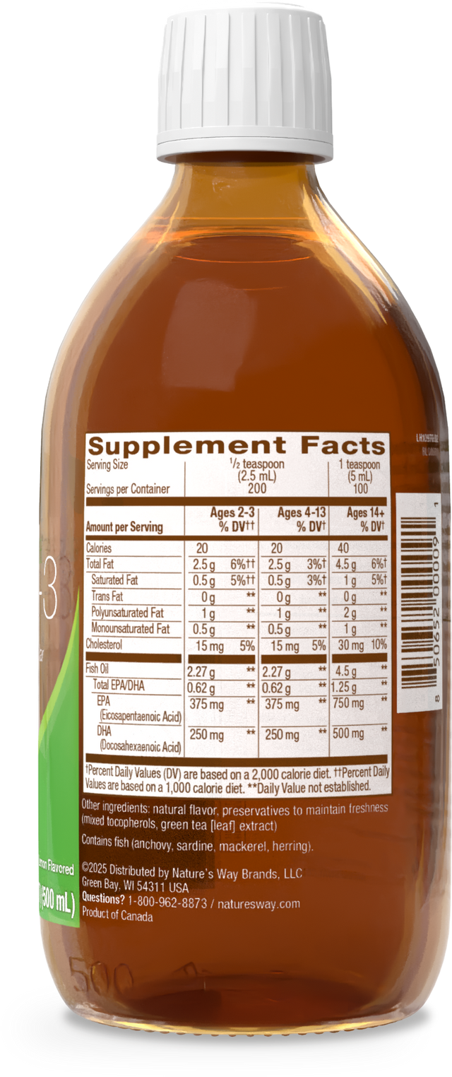 <{%360IMAGE1_10970%}>Nature's Way® | NutraSea Omega-3 - right side of pack