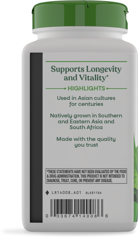 <{%360IMAGE2_14008%}>Nature's Way® | Gotu Kola Herb - left side of pack
