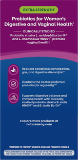 <{%360IMAGE3_11581%}>Nature's Way® | Fortify Women's Daily Pre+Probiotic - left side of pack
