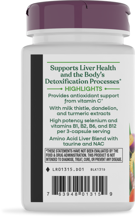 <{%360IMAGE2_01315%}>Nature's Way® | Complete Liver Cleanse - left side of pack