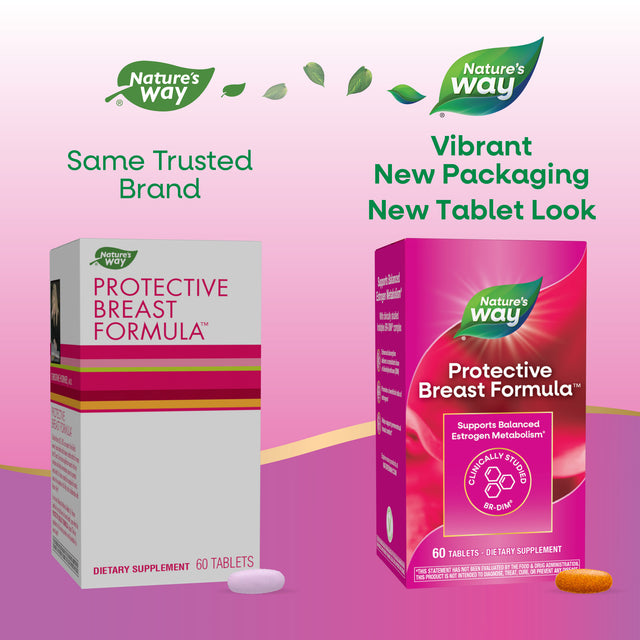<{%MAIN1_05886%}>Nature's Way® | Protective Breast Formula - package updates old to new