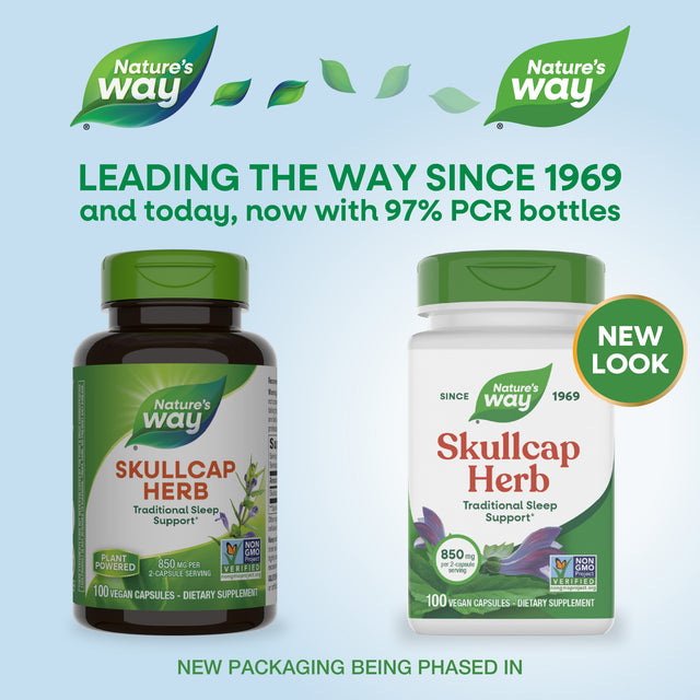 <{%MAIN1_16900%}>Nature's Way® | Skullcap Herb - package updates old to new