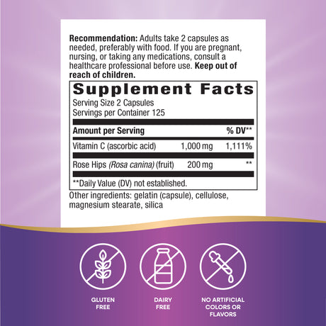 <{%MAIN10_40311%}>Nature's Way® | Vitamin C with Rose Hips