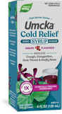 <{%PRIMARY_15794%}>Nature's Way® | Umcka Zero Sugar Cold Relief Syrup, 4 fl oz (120 ml), Grape