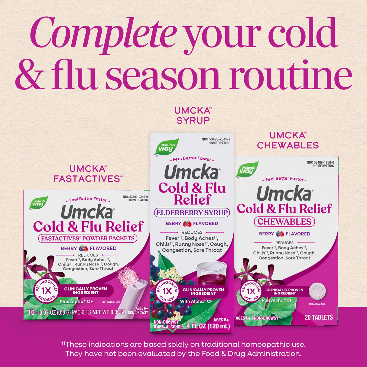 <{%MAIN5_15845%}>Nature's Way® | Umcka Cold & Flu Relief Elderberry Syrup