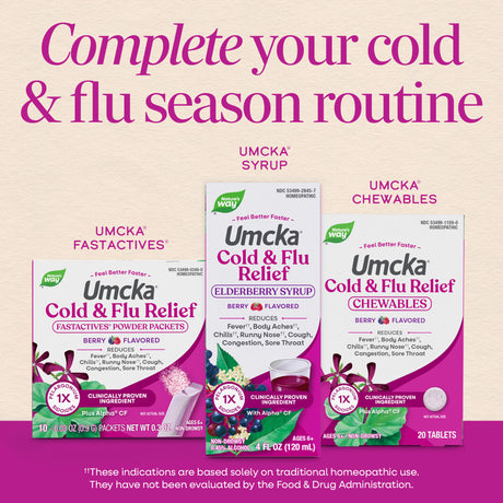 <{%MAIN5_15845%}>Nature's Way® | Umcka Cold & Flu Relief Elderberry Syrup