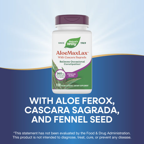 <{%MAIN3_142%}>Nature's Way® | Aloe MAXLAX Premium Blend