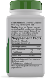 <{%360IMAGE1_14600%}>Nature's Way® | Licorice Root - right side of pack