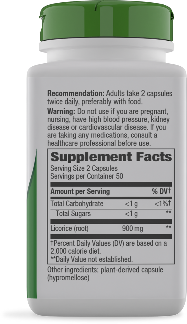 <{%360IMAGE1_14600%}>Nature's Way® | Licorice Root - right side of pack