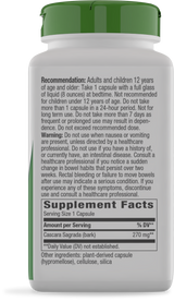 <{%360IMAGE5_11308%}>Nature's Way® | Cascara Sagrada - right side of pack