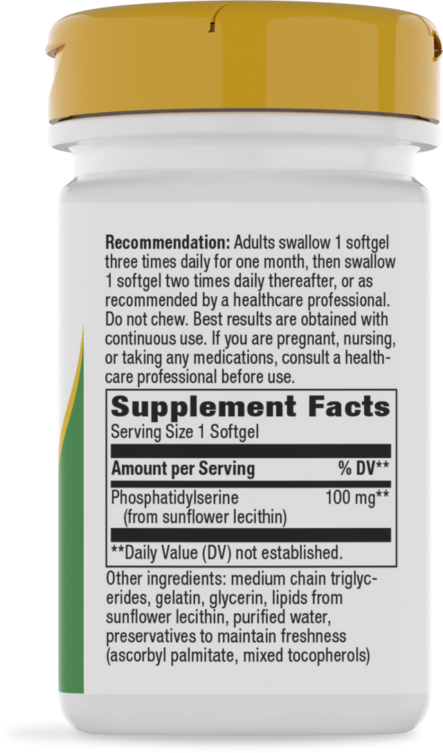 <{%360IMAGE1_45161%}>Nature's Way® | Phosphatidylserine - right side of pack