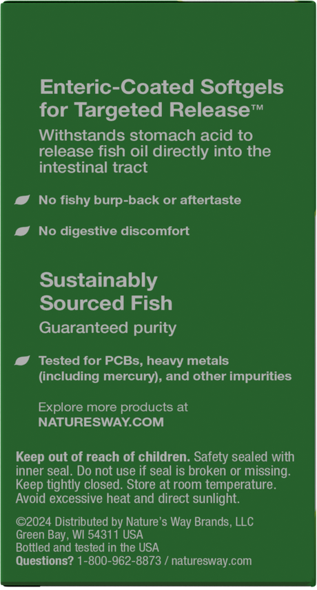 <{%360IMAGE3_15334%}>Nature's Way® | Fisol Fish Oil - left side of pack