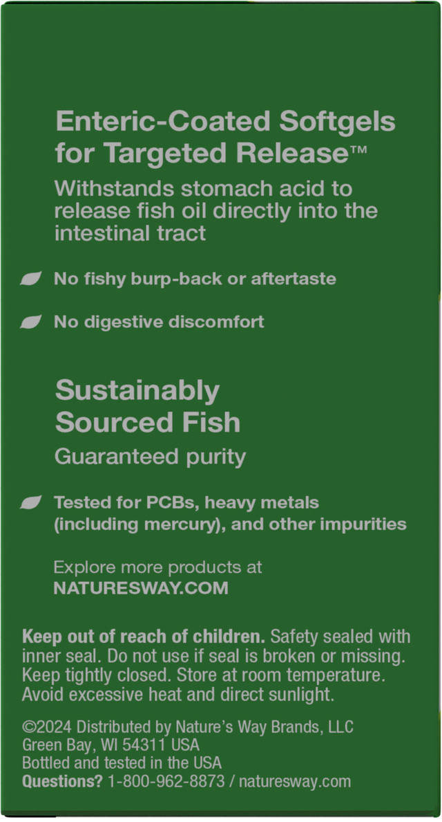<{%360IMAGE3_15334%}>Nature's Way® | Fisol Fish Oil - left side of pack