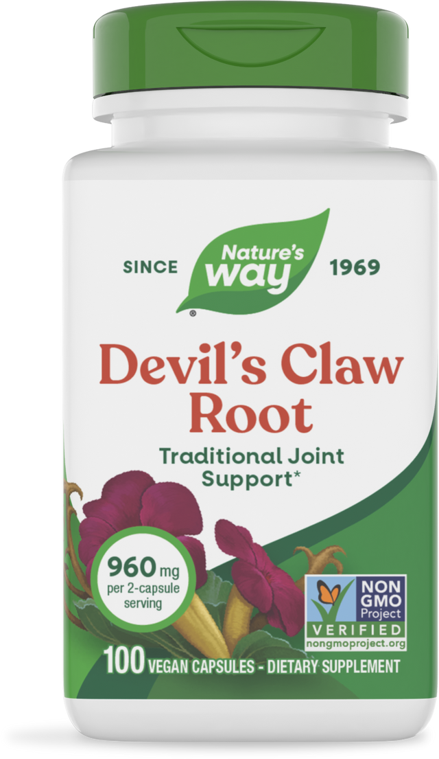 <{%PRIMARY_12350%}>Nature's Way® | Devil's Claw Root, 100 capsules