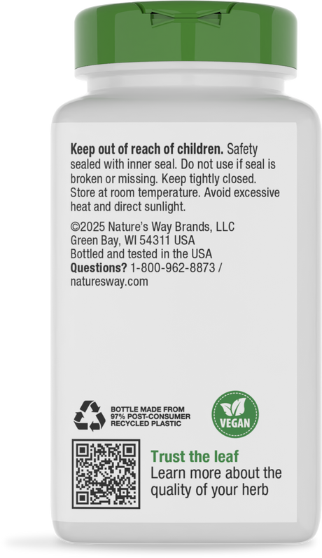 <{%360IMAGE3_15408%}>Nature's Way® | Pau d'Arco Inner Bark - back of pack