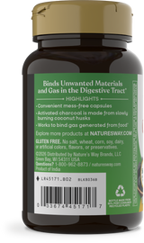 <{%360IMAGE2_45171%}>Nature's Way® | Activated Charcoal - left side of pack