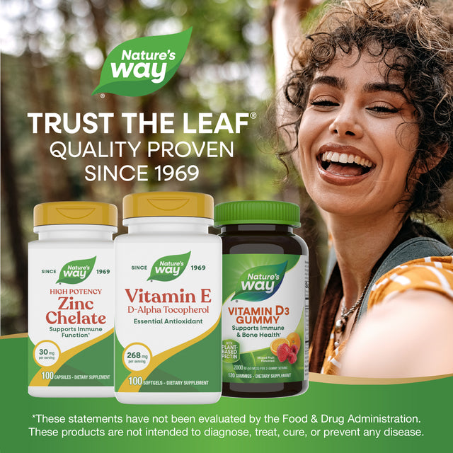 <{%MAIN5_40211%}>Nature's Way® | Vitamin E D-Alpha Tocopherol