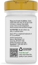 <{%360IMAGE3_45161%}>Nature's Way® | Phosphatidylserine - back of pack