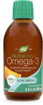 <{%PRIMARY_12325C%}>Nature's Way® | NutraVege Omega-3, 6.8 fl oz (200 ml), Cranberry-Orange