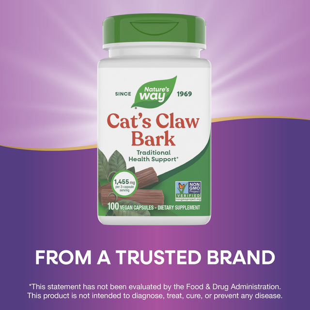 <{%MAIN3_11450%}>Nature's Way® | Cat's Claw Bark