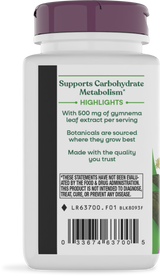 <{%360IMAGE2_63700%}>Nature's Way® | Gymnema - left side of pack