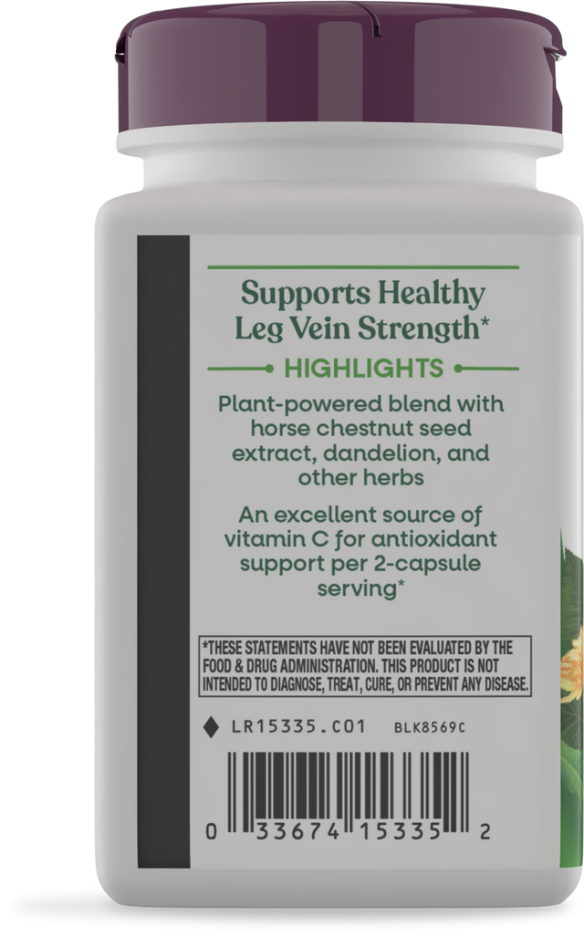 <{%360IMAGE6_15335%}>Nature's Way® | Leg Veins Premium Blend - left side of pack