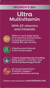 <{%360IMAGE6_15692%}>Nature's Way® | Alive! Women's 50+ Ultra Multivitamin - left side of pack