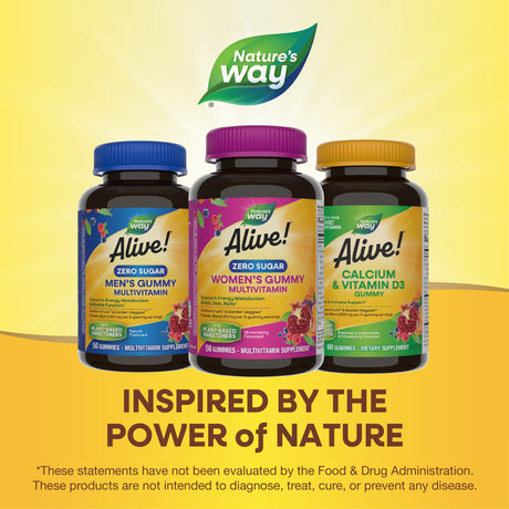 <{%MAIN4_14618%}>Nature's Way® | Alive! Zero Sugar Women's Gummy Multivitamin