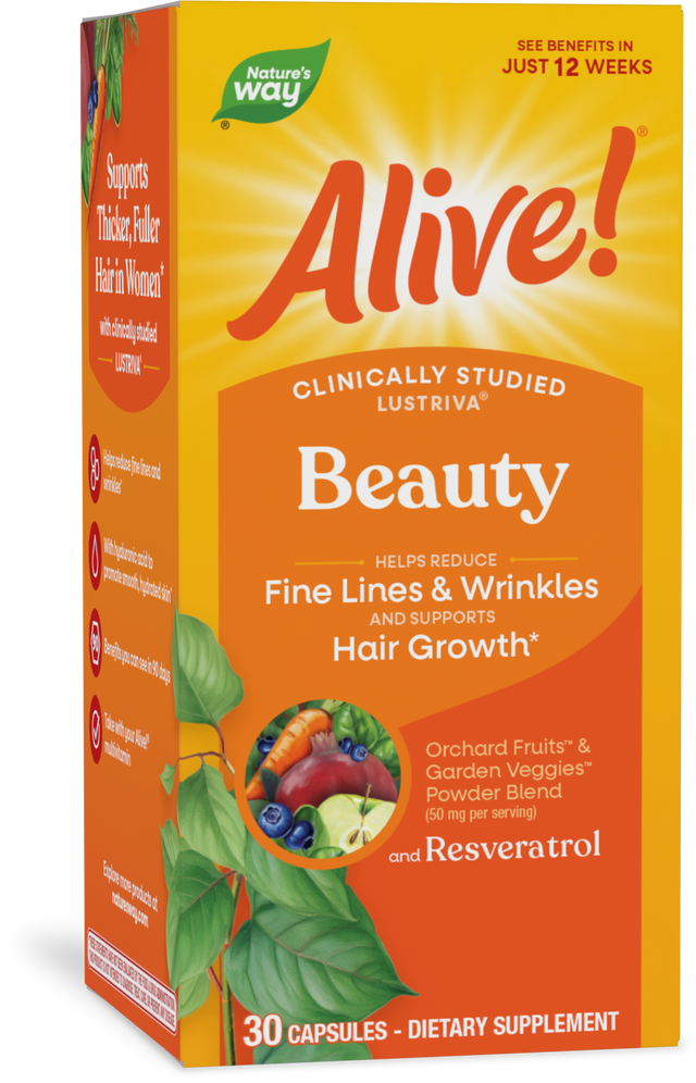 <{%PRIMARY_15932%}>Nature's Way® | Alive! Beauty, 30 capsules