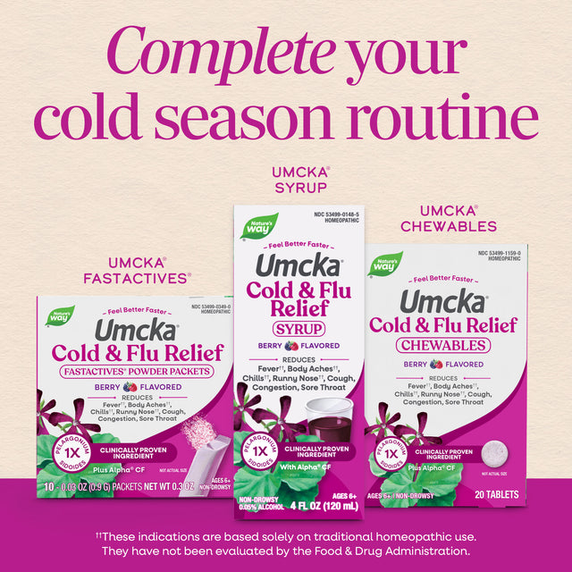 <{%MAIN6_15349%}>Nature's Way® | Umcka Cold&Flu Relief FastActives