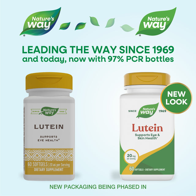 <{%MAIN1_15491%}>Nature's Way® | Lutein - package updates old to new