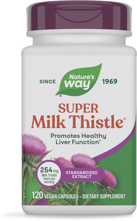 <{%PRIMARY_08102%}>Nature's Way® | Super Milk Thistle, 120 capsules