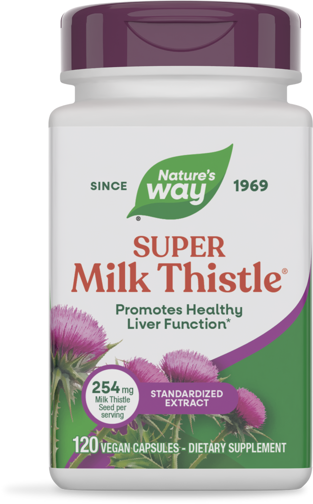<{%PRIMARY_08102%}>Nature's Way® | Super Milk Thistle, 120 capsules