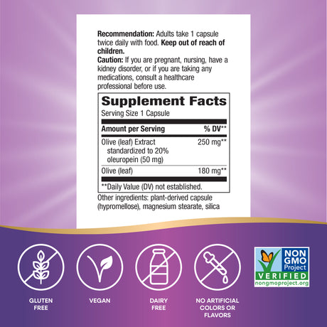 <{%MAIN4_15480%}>Nature's Way® | Olive Leaf Standardized Extract
