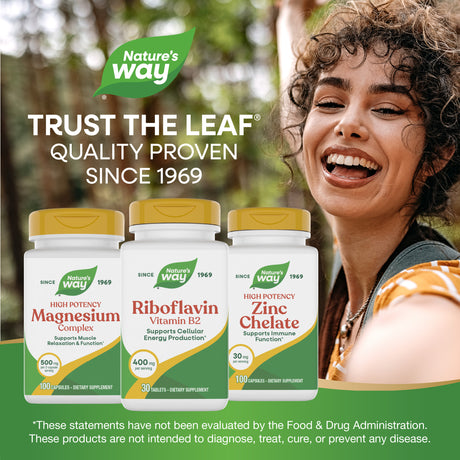 <{%MAIN5_16843%}>Nature's Way® | Riboflavin Vitamin B2