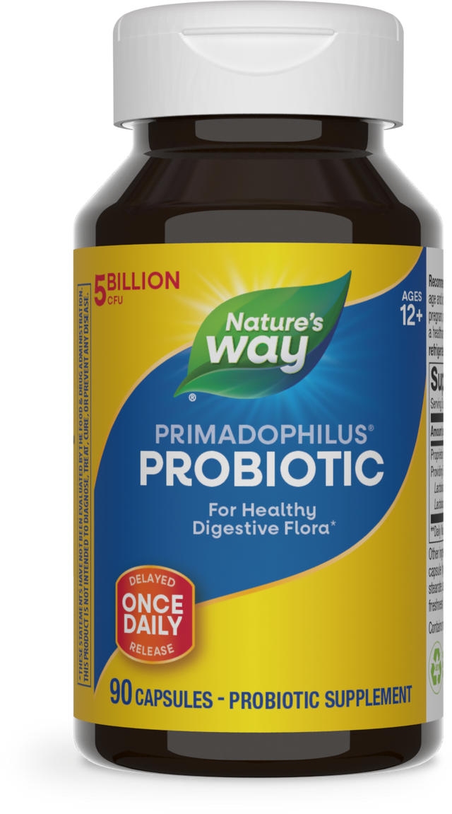<{%PRIMARY_6800%}>Nature's Way® | Primadophilus Probiotic, 90 capsules