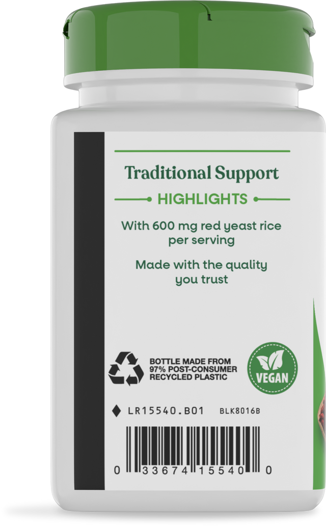 <{%360IMAGE2_15540%}>Nature's Way® | Red Yeast Rice - left side of pack