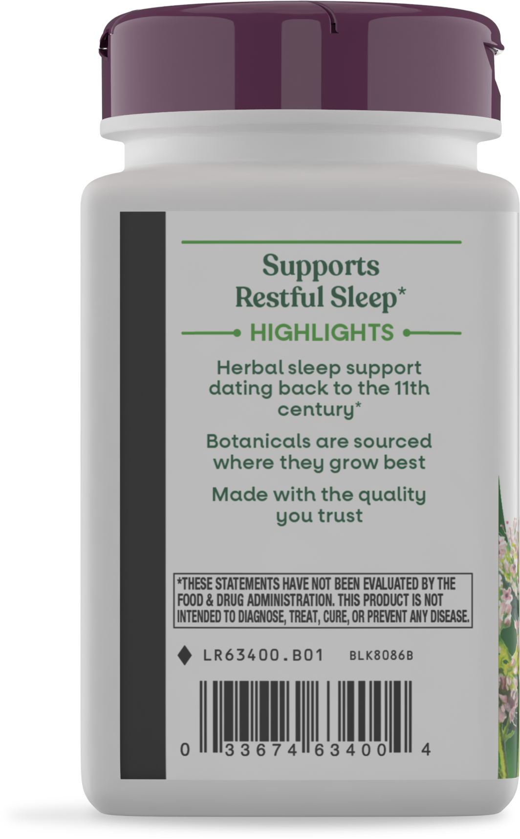 <{%360IMAGE2_63400%}>Nature's Way® | Valerian - left side of pack