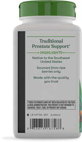 <{%360IMAGE2_16758%}>Nature's Way® | Saw Palmetto Berries - left side of pack