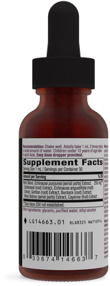 <{%360IMAGE1_14663%}>Nature's Way® | Echinacea Goldenseal Drops - right side of pack