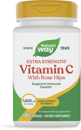 <{%PRIMARY_40312%}>Nature's Way® | Vitamin C with Rose Hips Extra Strength, 100 capsules