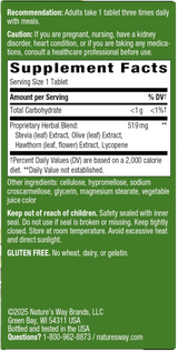 <{%360IMAGE1_02869%}>Nature's Way® | BP Manager - right side of pack