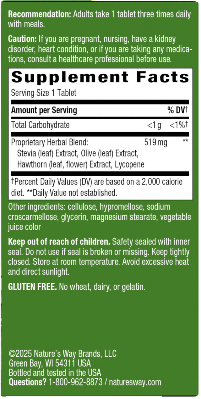 <{%360IMAGE1_02869%}>Nature's Way® | BP Manager - right side of pack