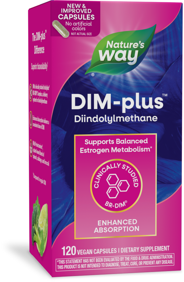 <{%PRIMARY_14850%}>Nature's Way® | DIM-Plus, 120 capsules