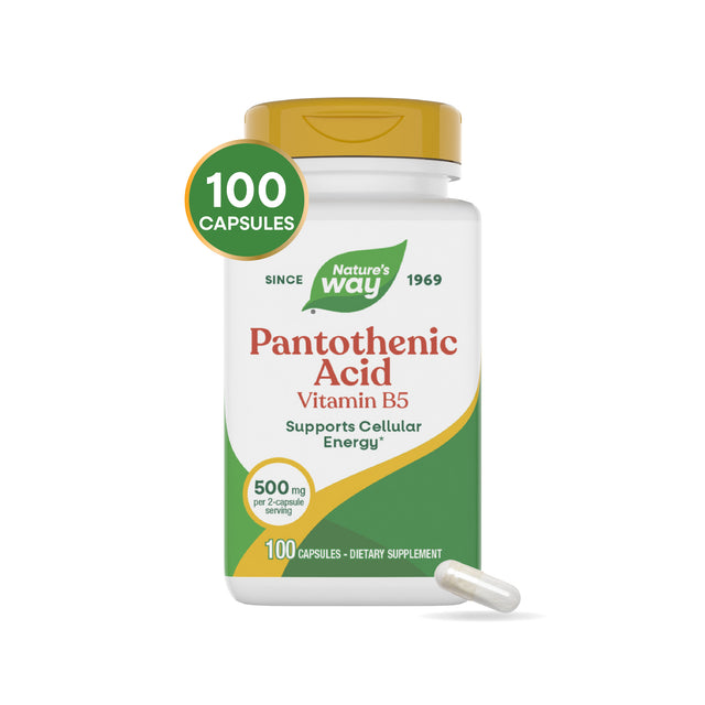<{%MAIN6_40491%}>Nature's Way® | Pantothenic Acid Vitamin B5
