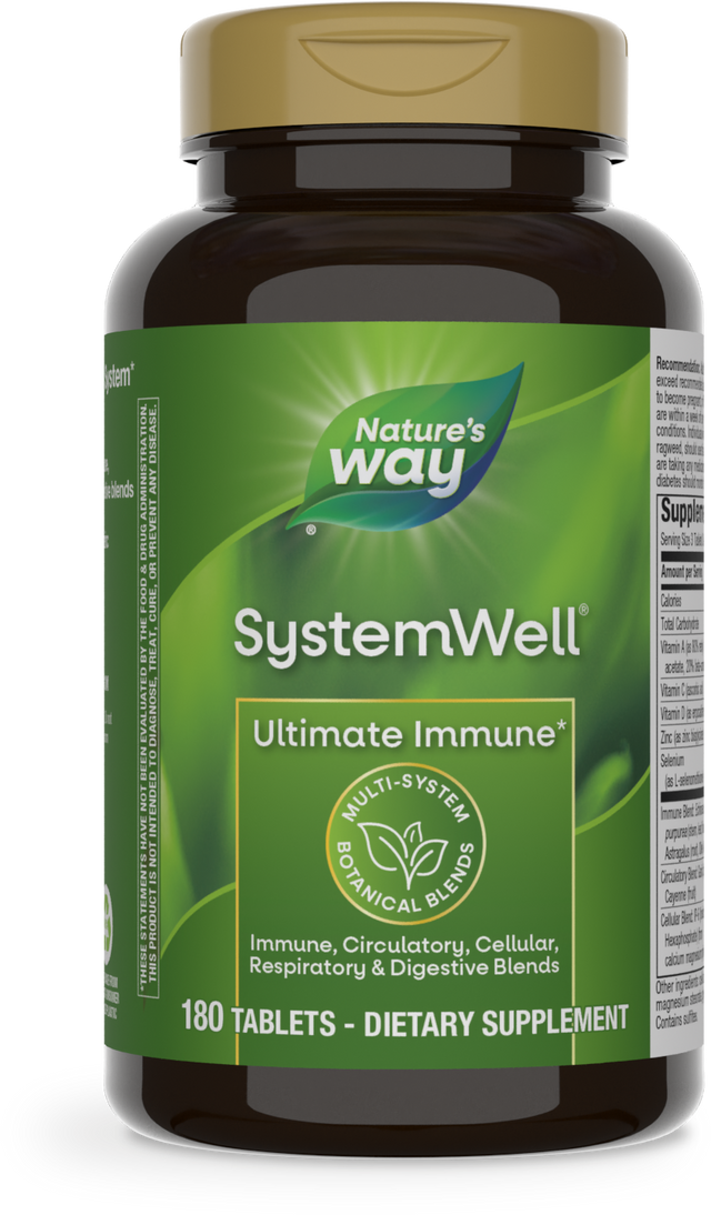 <{%PRIMARY_15049%}>Nature's Way® | SystemWell Ultimate Immune*, 180 tablets