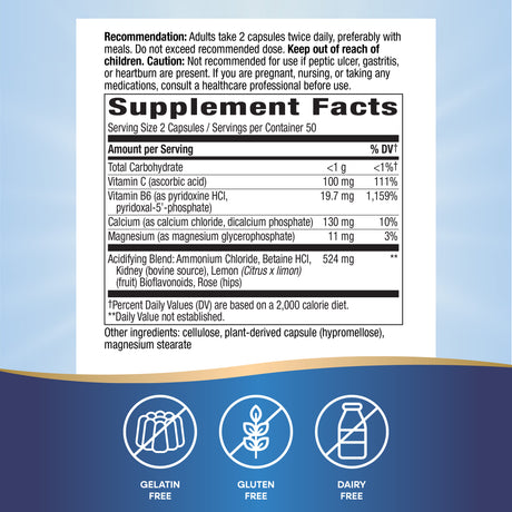 <{%MAIN4_01151%}>Nature's Way® | Acid-A-Cal Formula