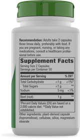 <{%360IMAGE1_10400%}>Nature's Way® | Beet Root - right side of pack
